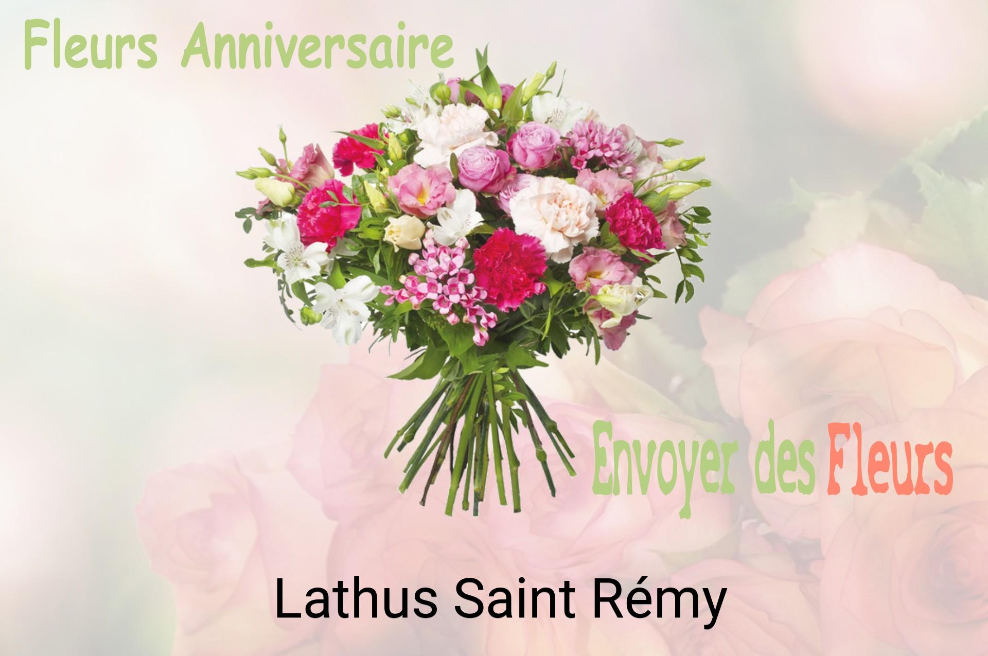Bouquet de fleurs d’anniversaire livré à Lathus-Saint-Rémy